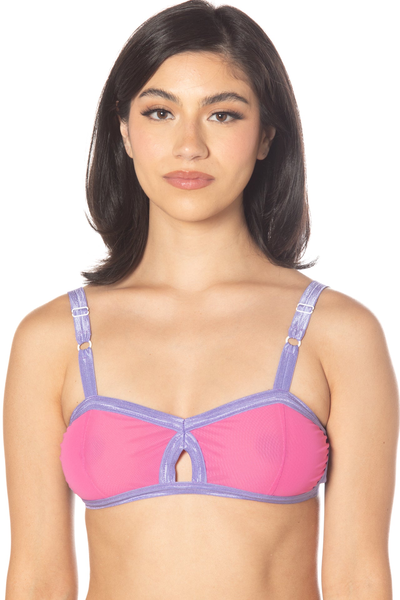 Rts hibiscus mesh everyday bralette