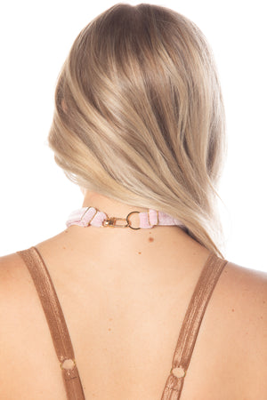 velvet bow choker