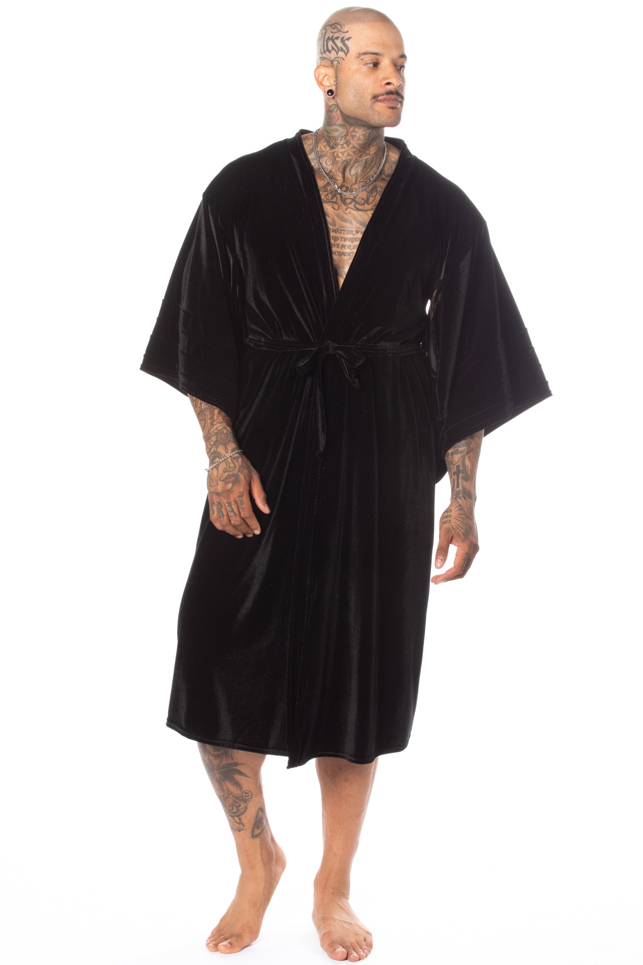 RTS MAMBA VELVET FULL-LENGTH ROBE