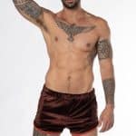 Layabout Velvet Track Short