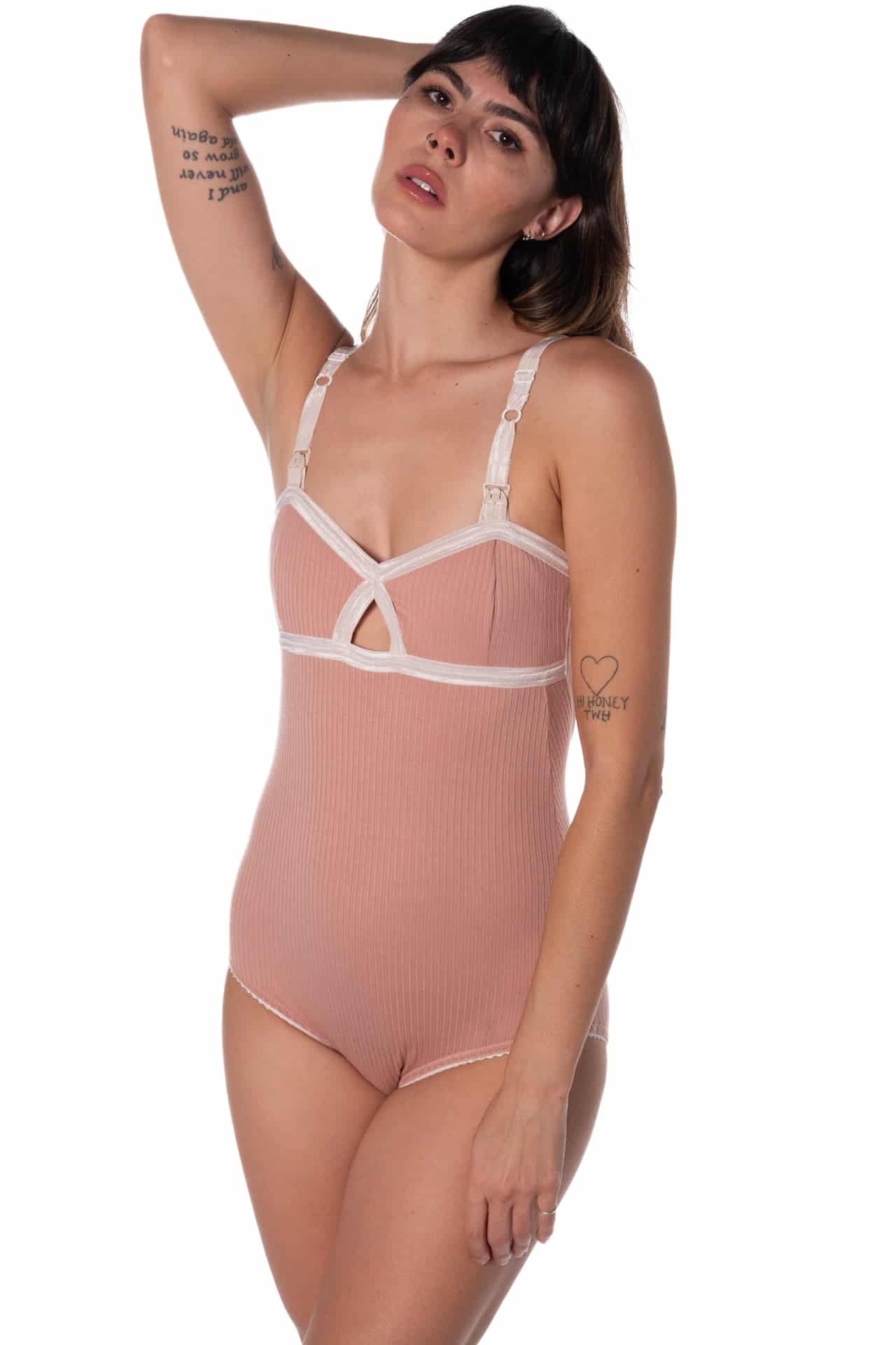 Cotton Everyday Nursing Bodysuit