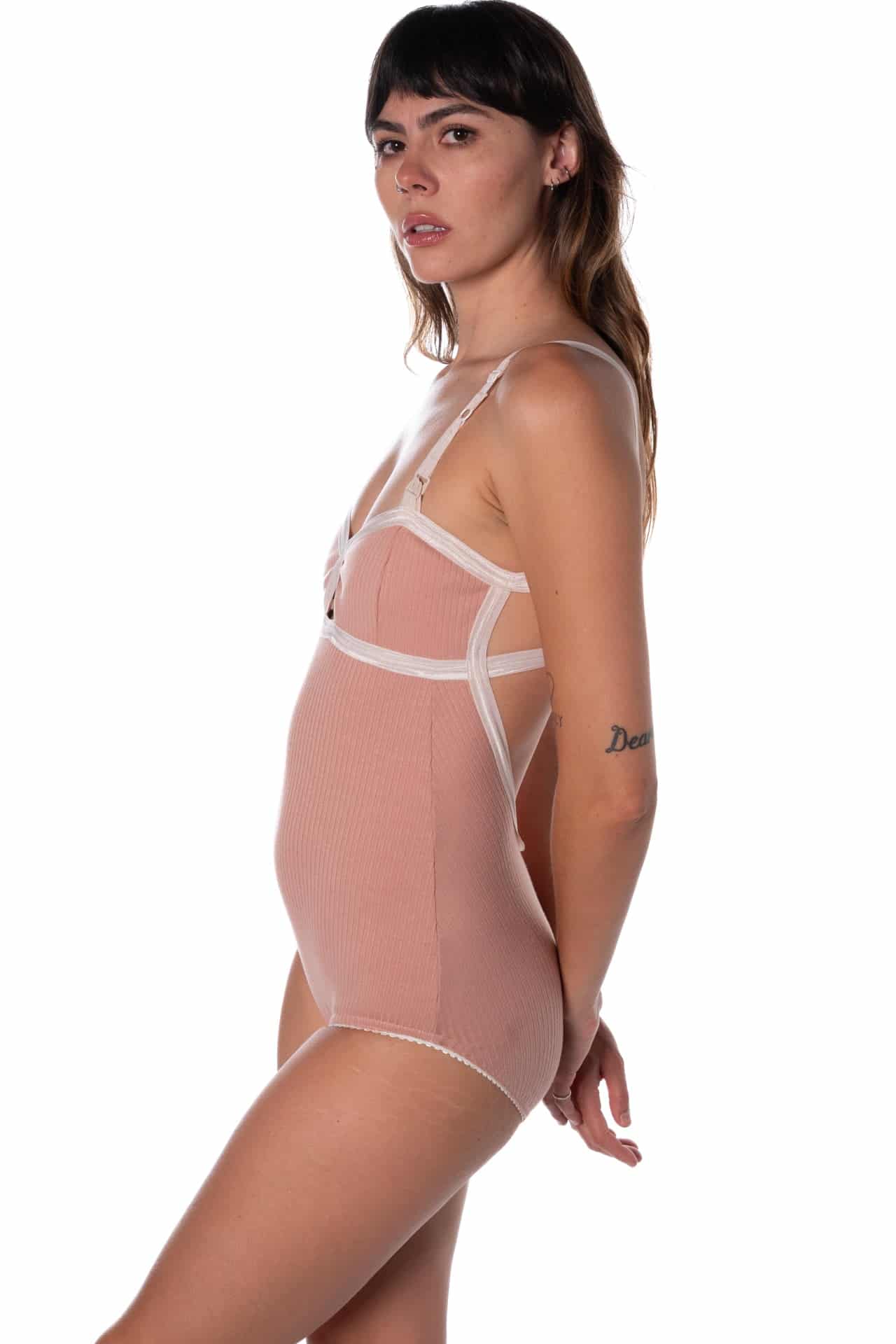 Cotton Everyday Nursing Bodysuit