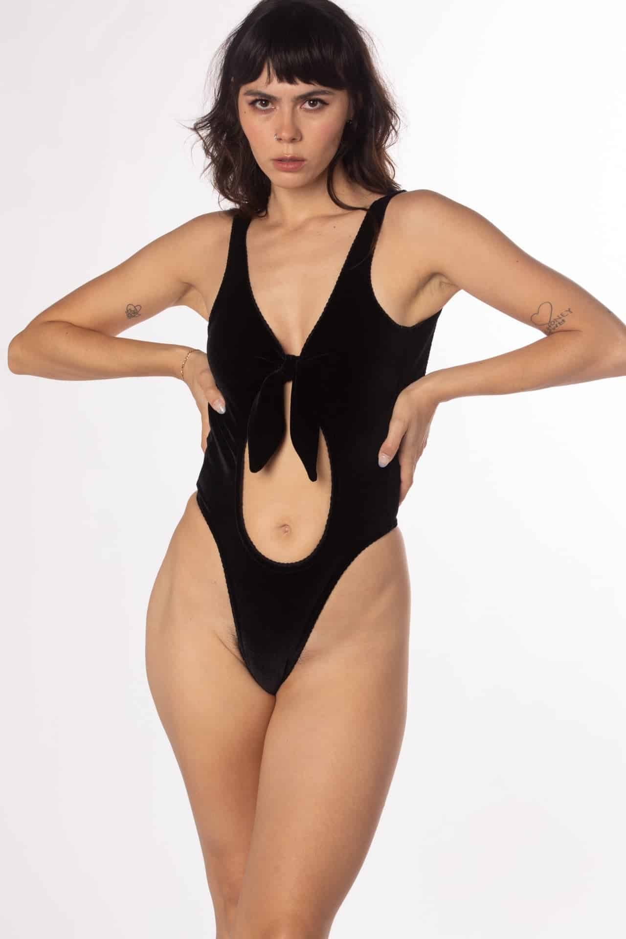 Mamba Velvet Cut It Out Bodysuit
