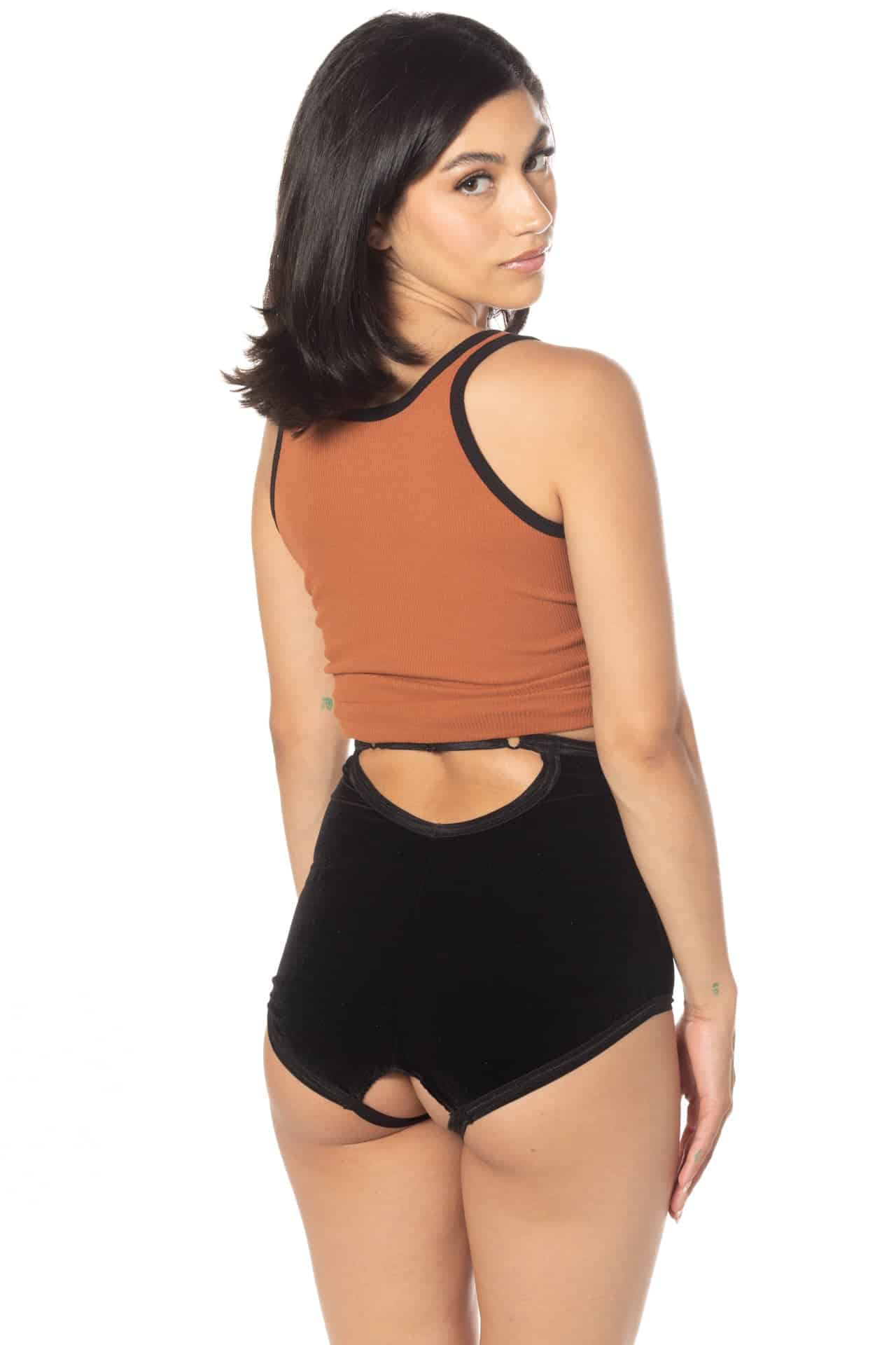 Velvet Ouvert Underwear