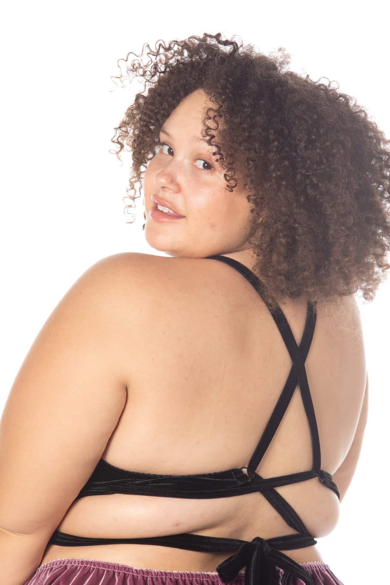 Velvet Pirouette Top