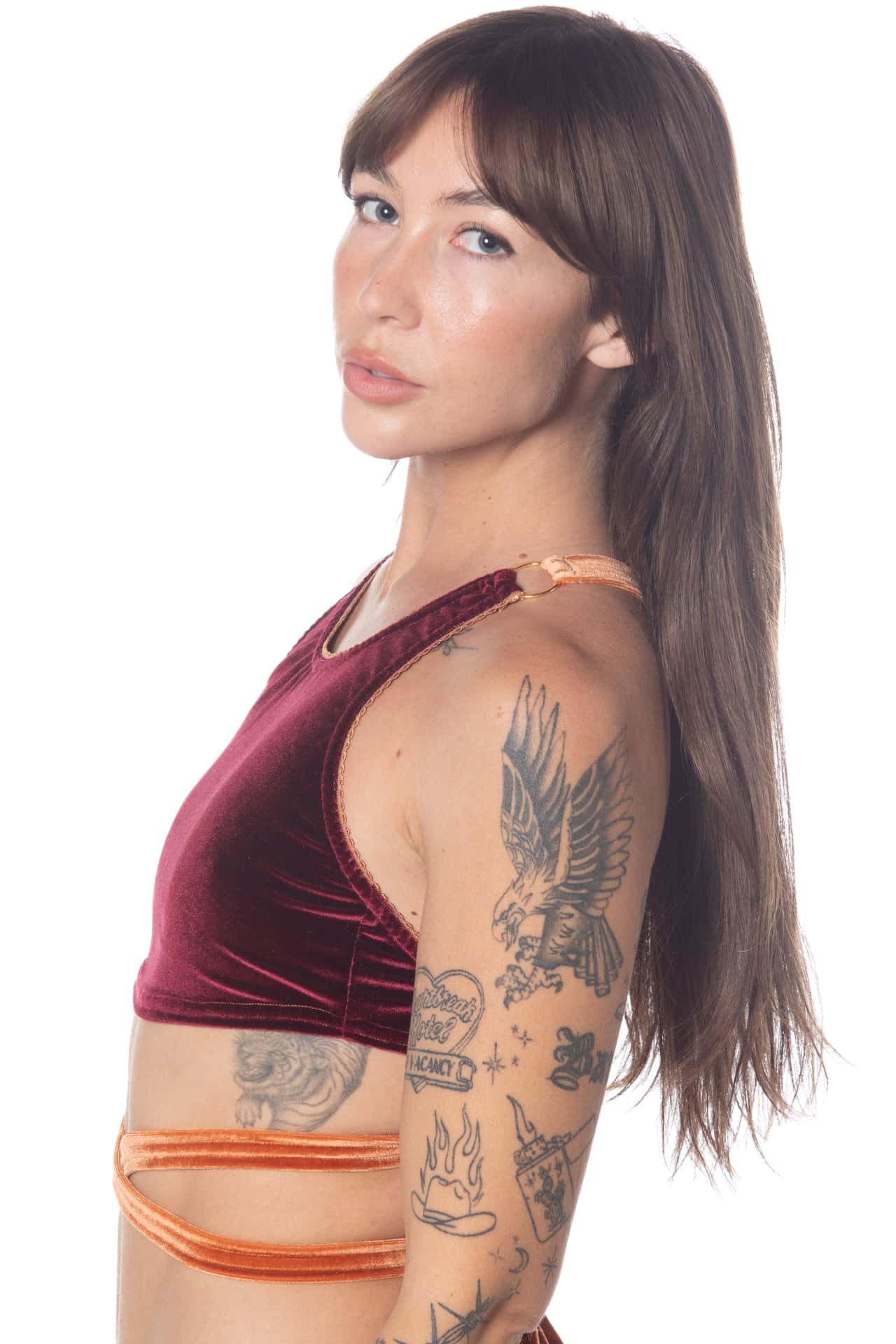 Velvet Pirouette Top