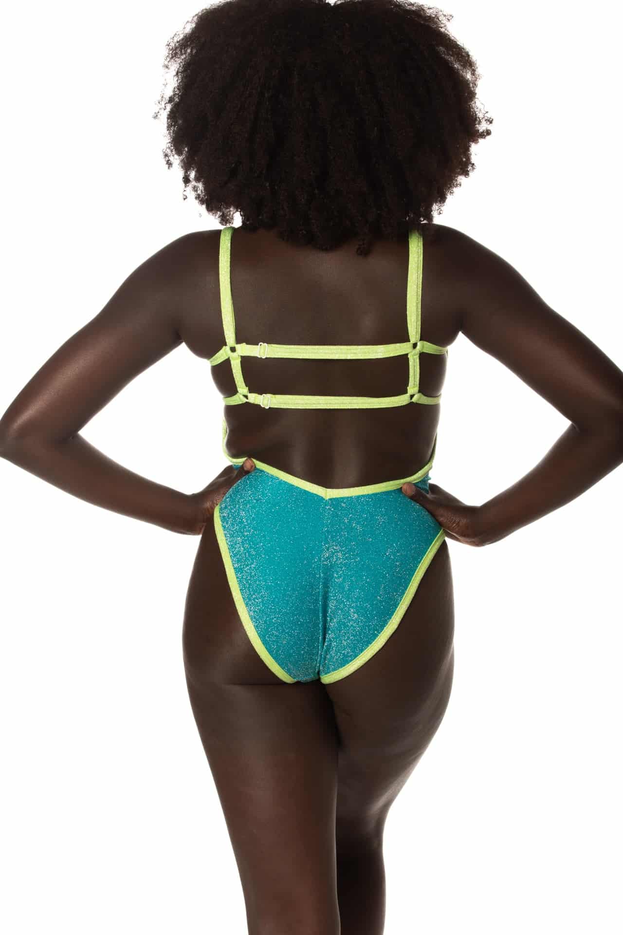 Duany03-31-23Studio-24 Shockwave Cheeky One-Piece Swimsuit