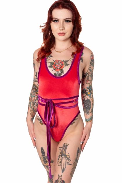 Volcanic Velvet Pirouette Swimsuit