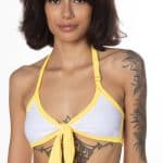 Roadie Tie Halter Swim Top