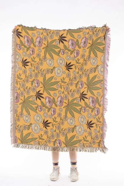 Sungrown Woven Throw Blanket