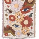 I See All Woven Throw Blanket