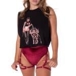 Tarte Velvet Harness Thong Underwear