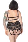Lace Ouvert Harness Bodysuit