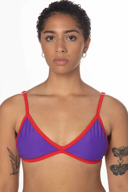 Spring Break Triangle Swim Top