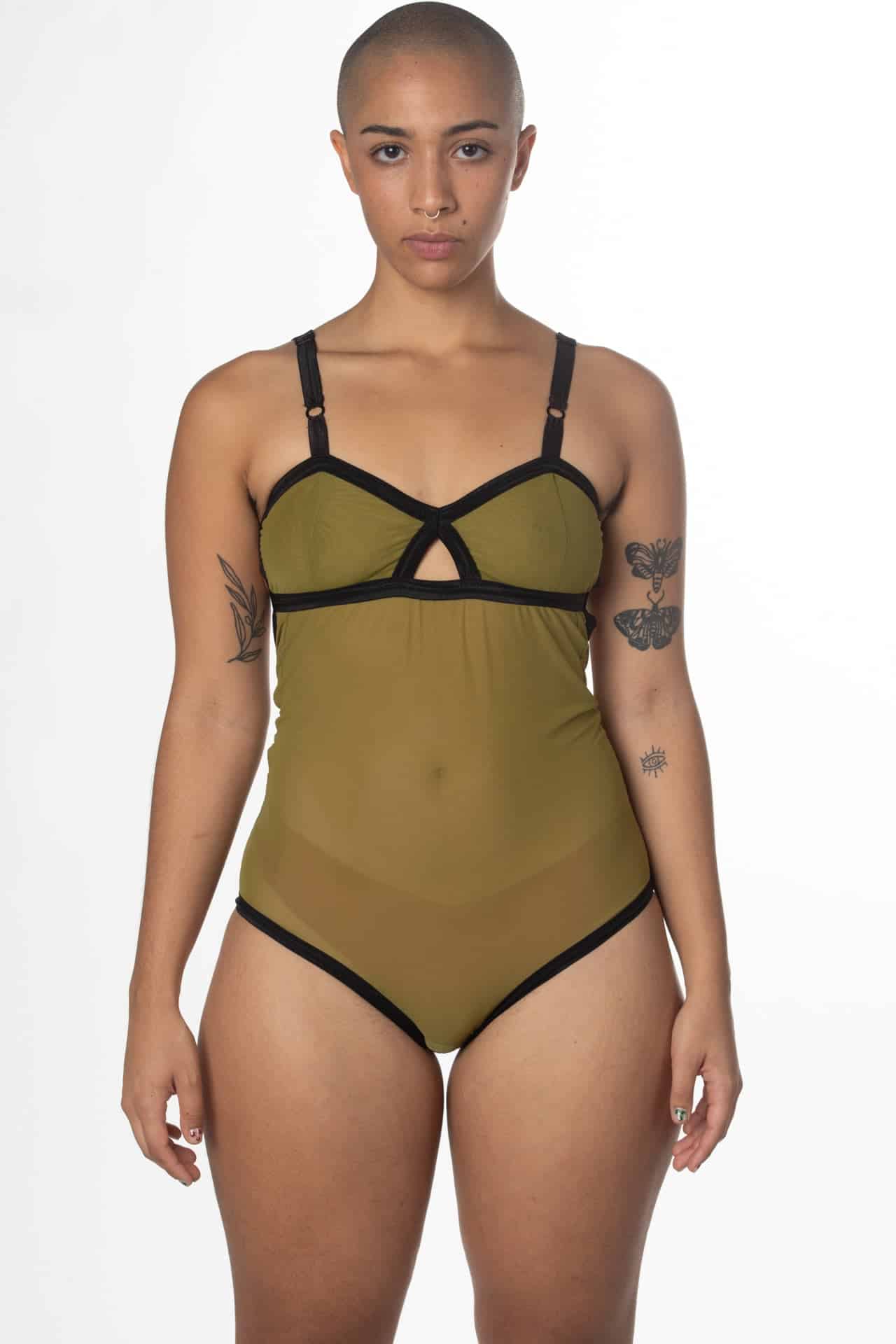 Poison Mesh Ouvert Bodysuit