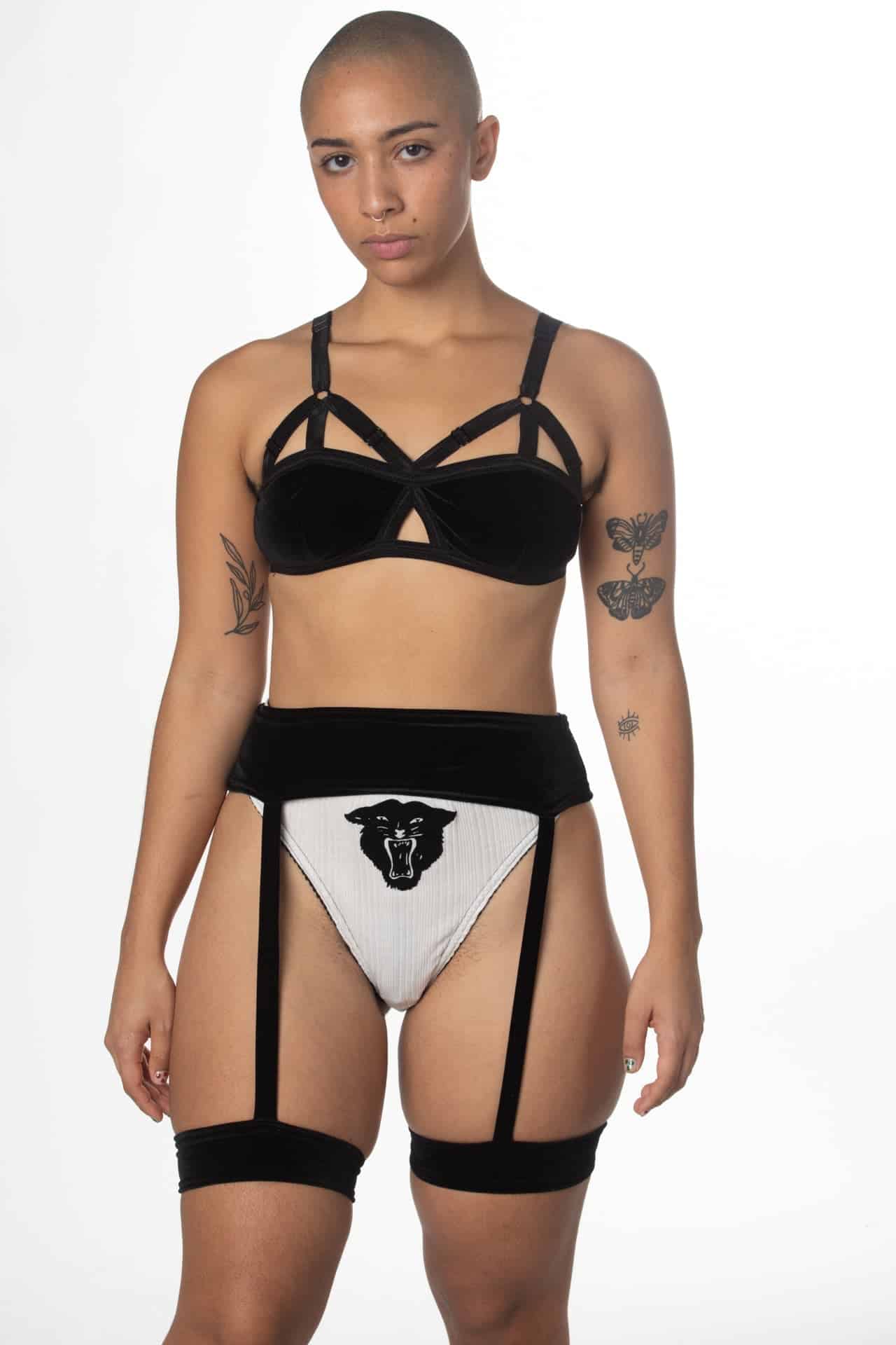 Velvet Body Harness