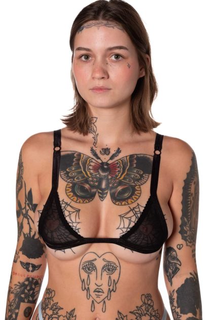 MESH IMPRACTICAL BRA