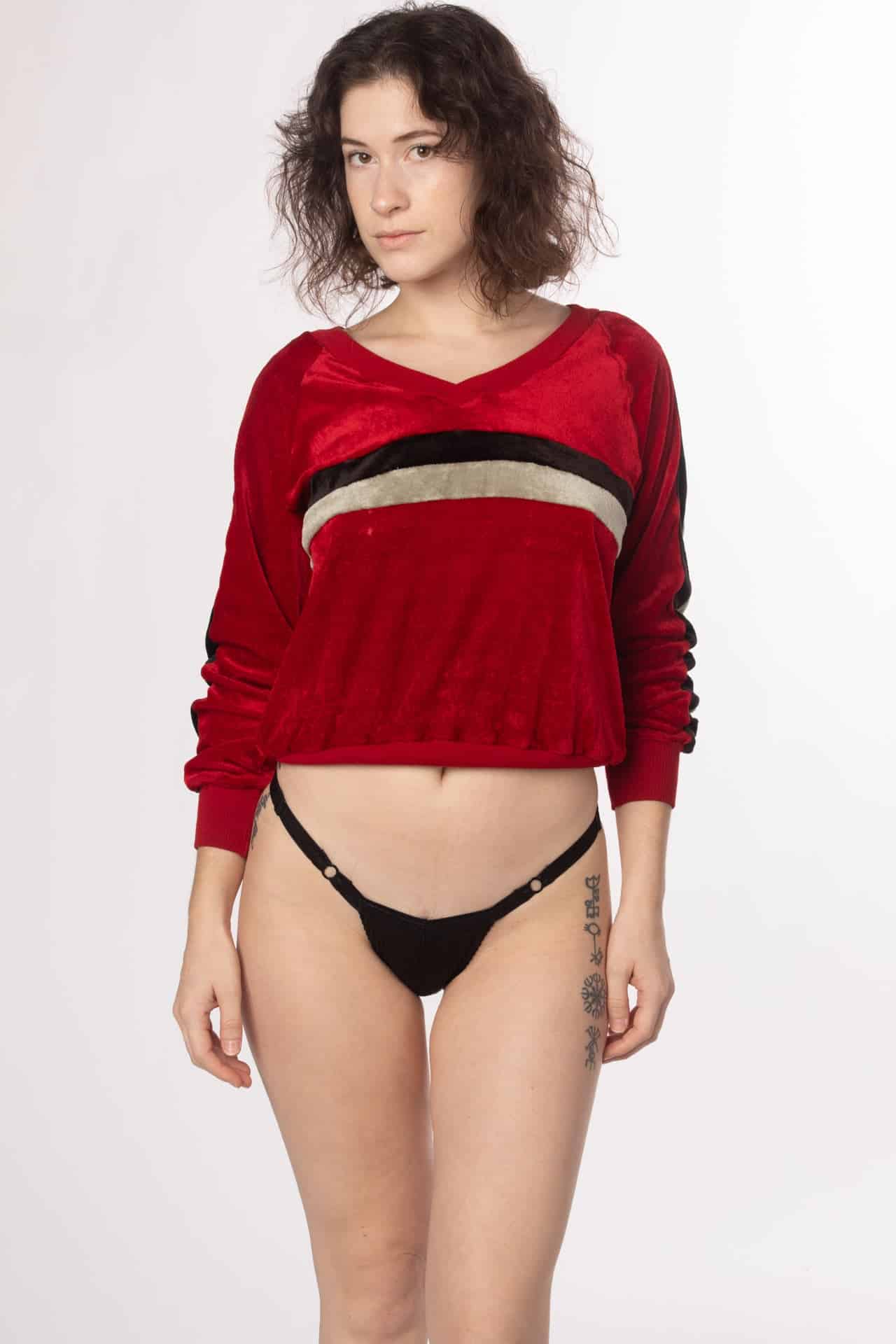 cotton low rider panties