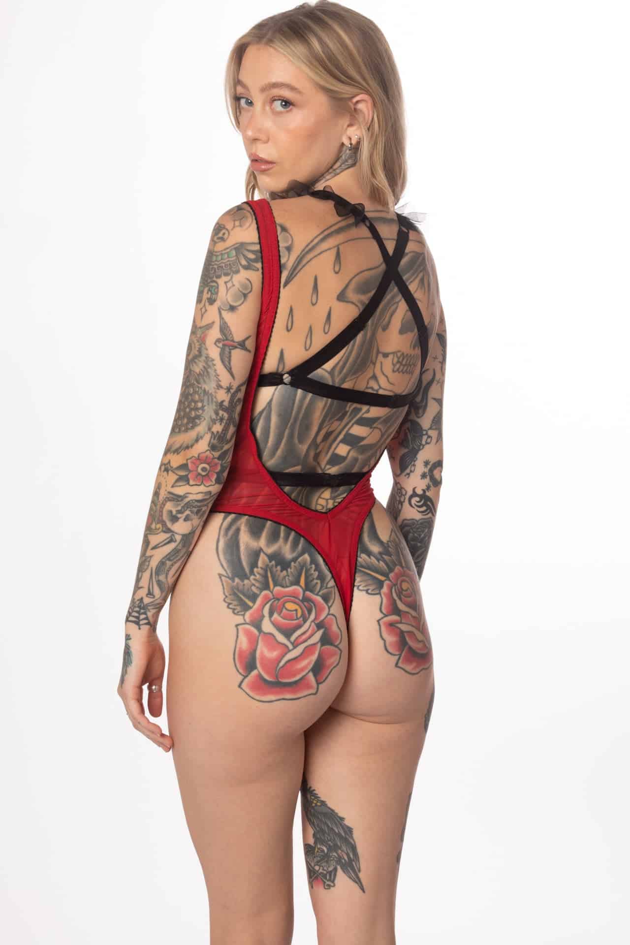 Mesh Singlet Bodysuit