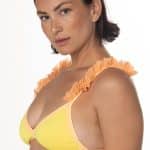 Bellini Ruffle Triangle Swim Top
