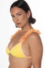 Bellini Ruffle Triangle Swim Top