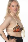 Starfield Halter Tie Swim Top