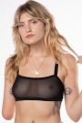 Mesh Crossback Bralette