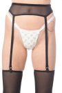 Mesh Garter Belt