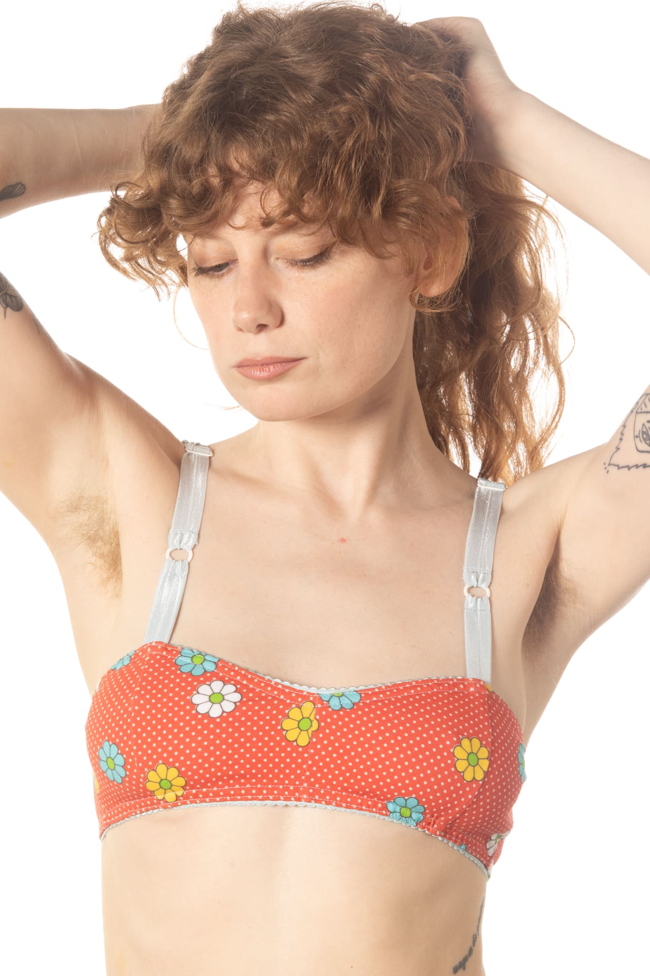 cotton sweetheart bralette