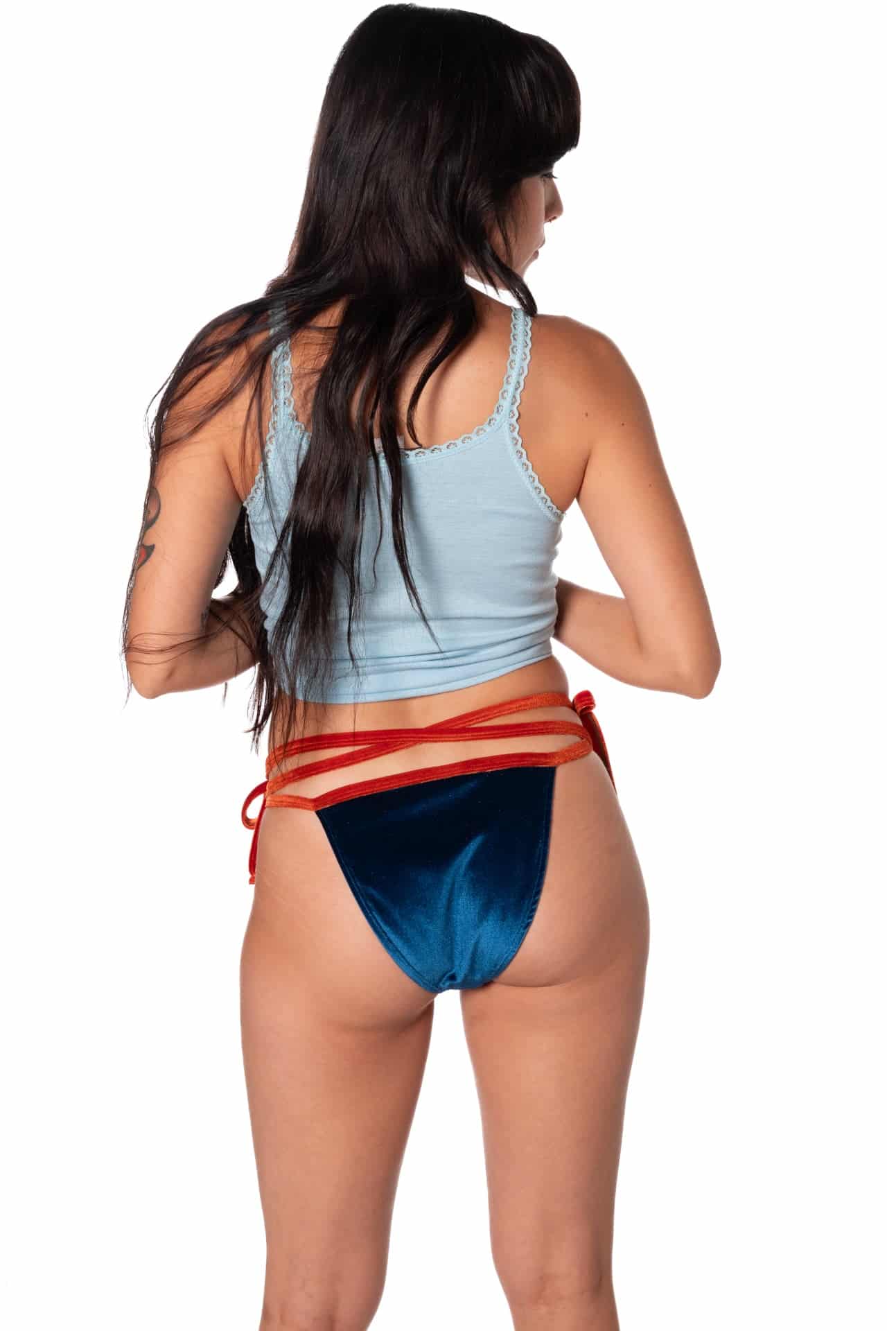 MckLogan08-03-23Studio-18 Neptune Velvet Pirouette Swim Bottom