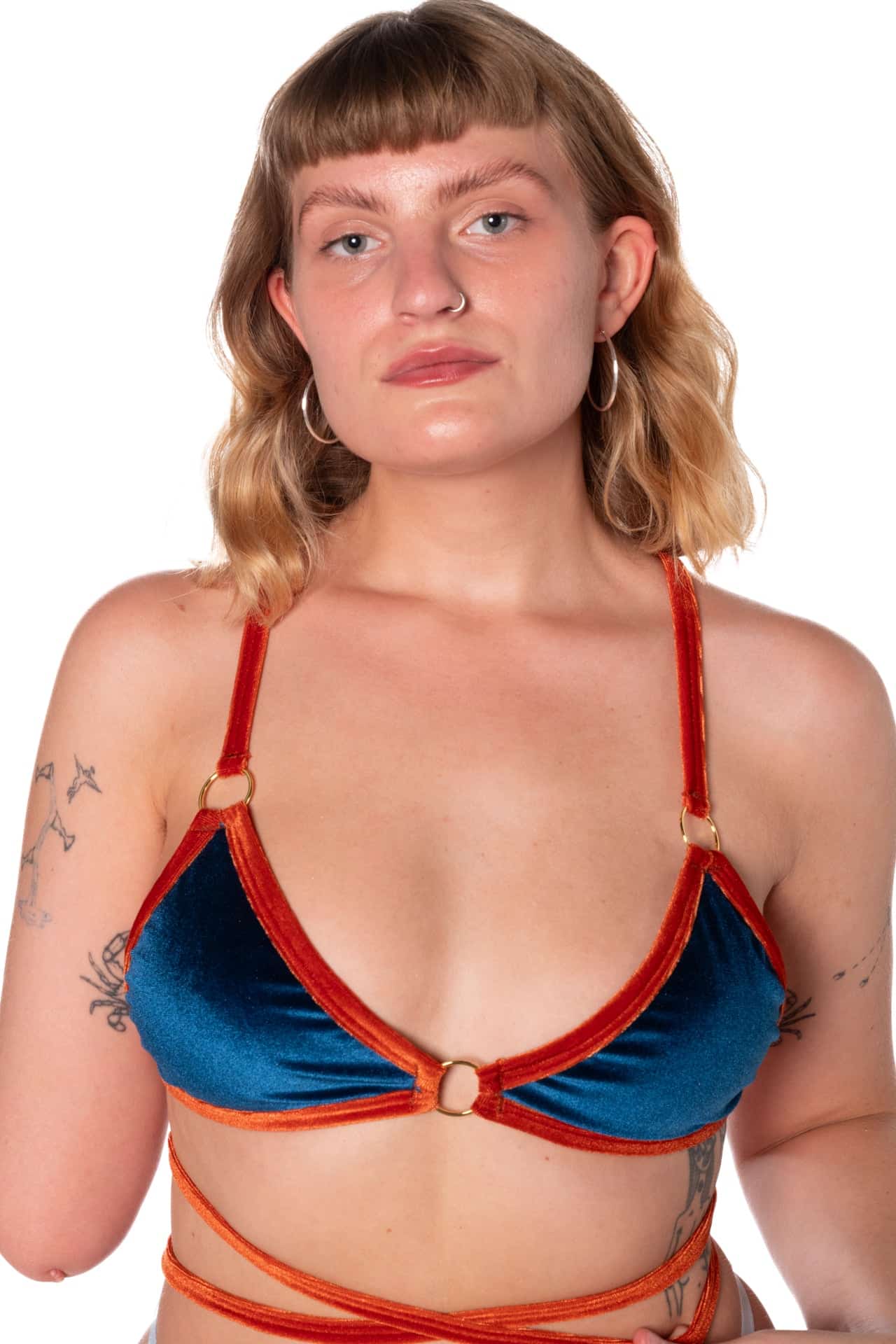 Neptune Velvet Pirouette Swim Top