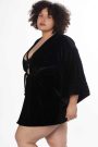 Velvet Short Robe