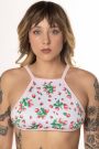 Zappa High-Neck Swim Top