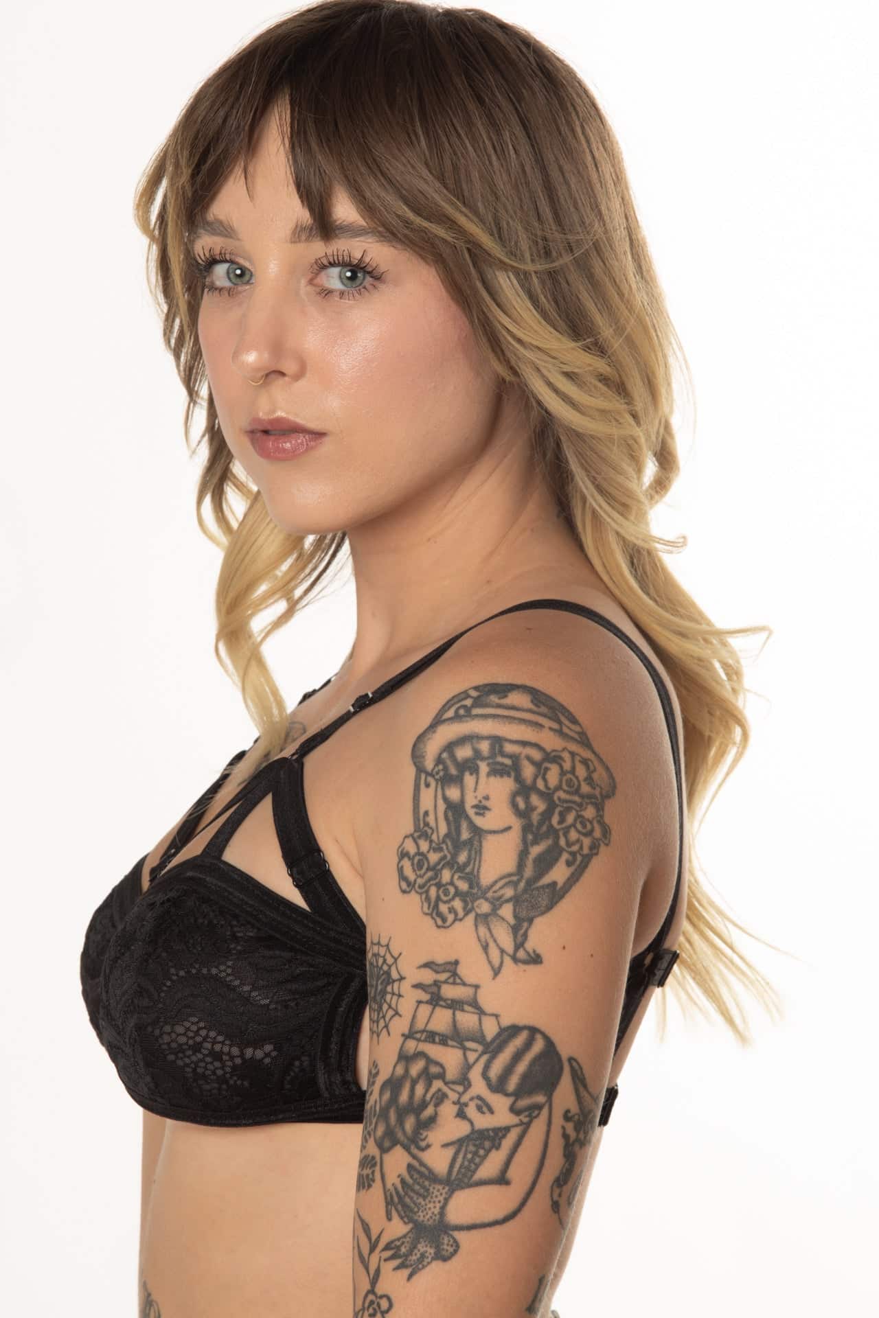 Lace V-Strap Bralette