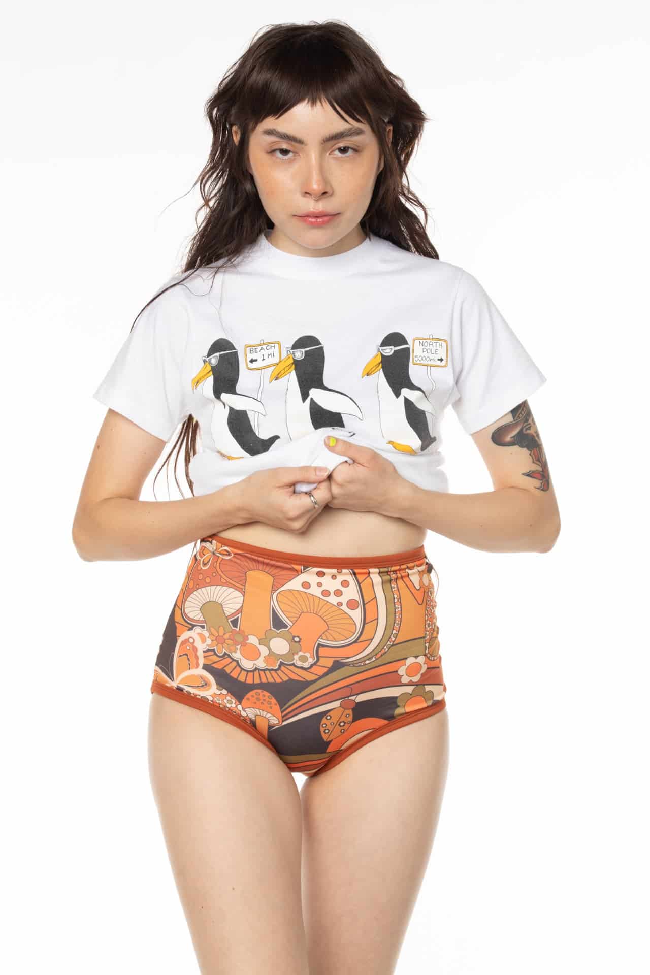 Natural Shroom Classic Swim Bottom