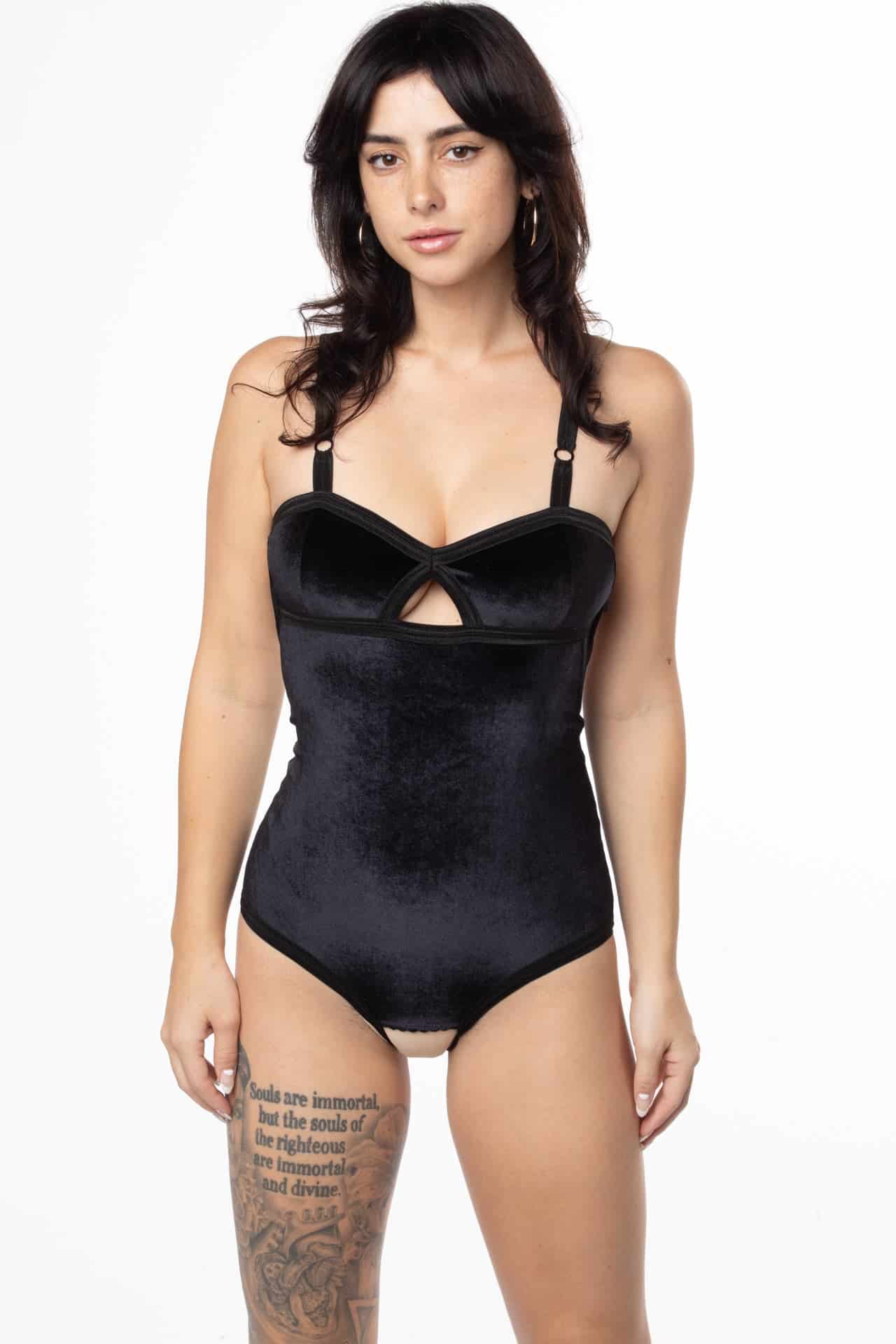Velvet Ouvert Bodysuit
