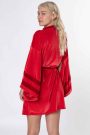 VELVET SHORT ROBE