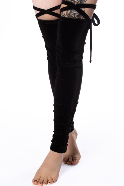 Velvet Pirouette Leg Warmers