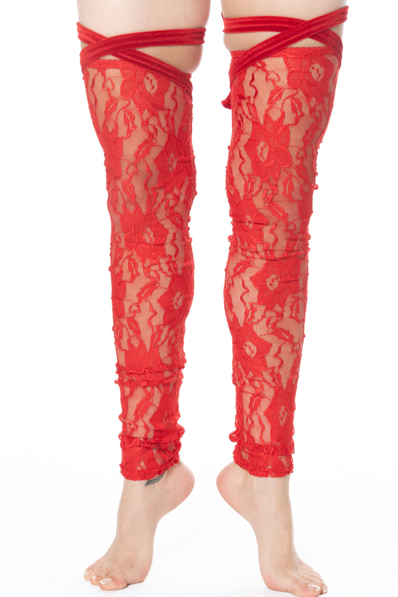 Lace Pirouette Leg Warmers