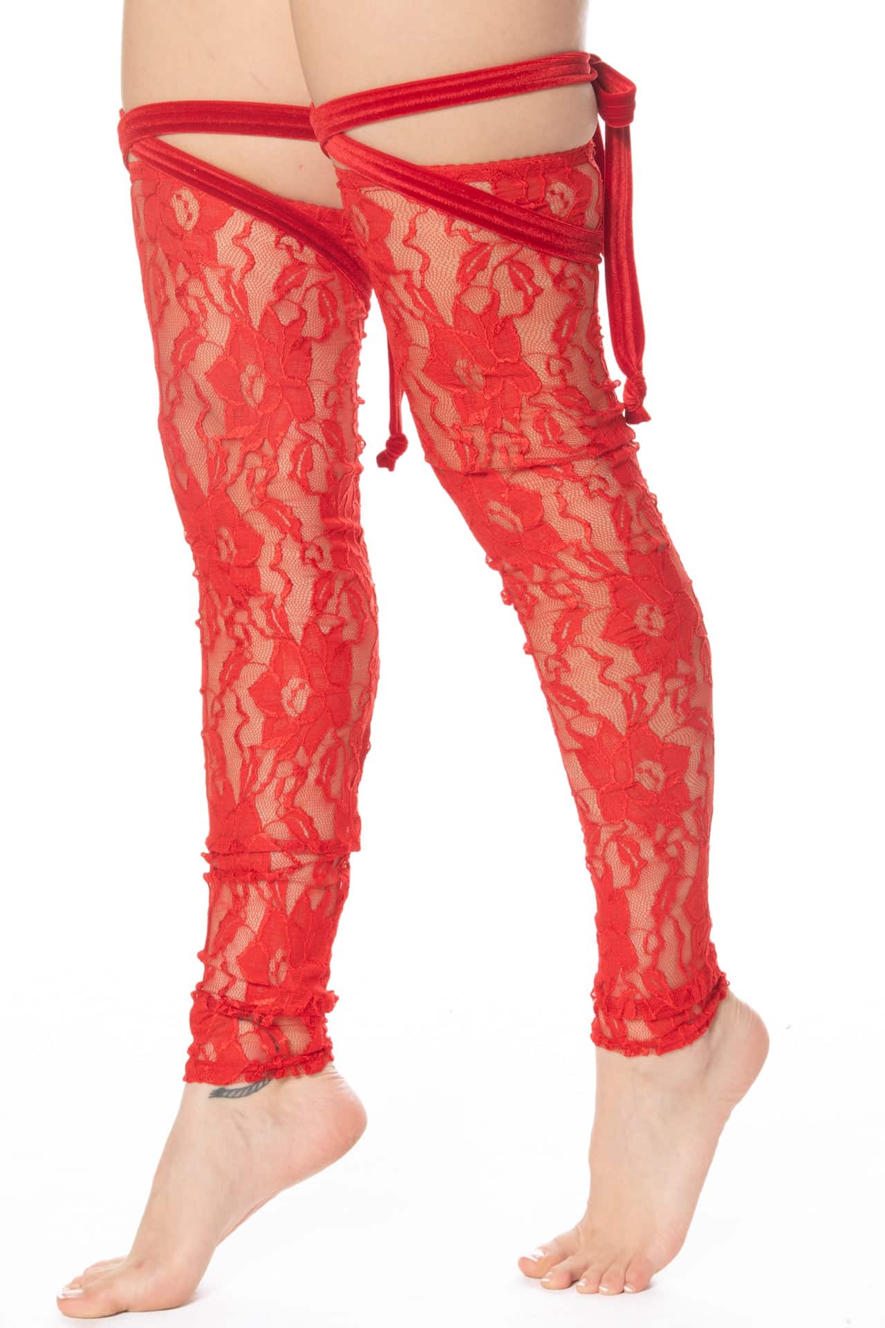 Lace Pirouette Leg Warmers