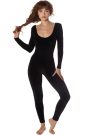 Mamba Velvet Long Sleeve Catsuit