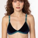 Equinox Velvet Triangle Bralette
