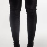 Velvet Over The Knee Socks