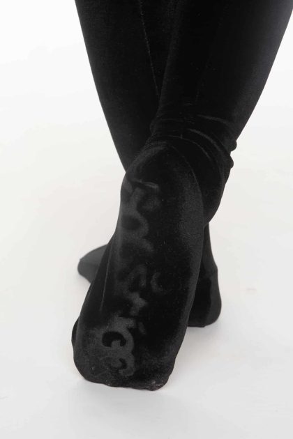 Velvet Over The Knee Socks