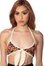 Starfield Halter Tie Swim Top