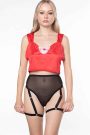 solstice intimates MESH HARNESS THONG UNDERWEAR