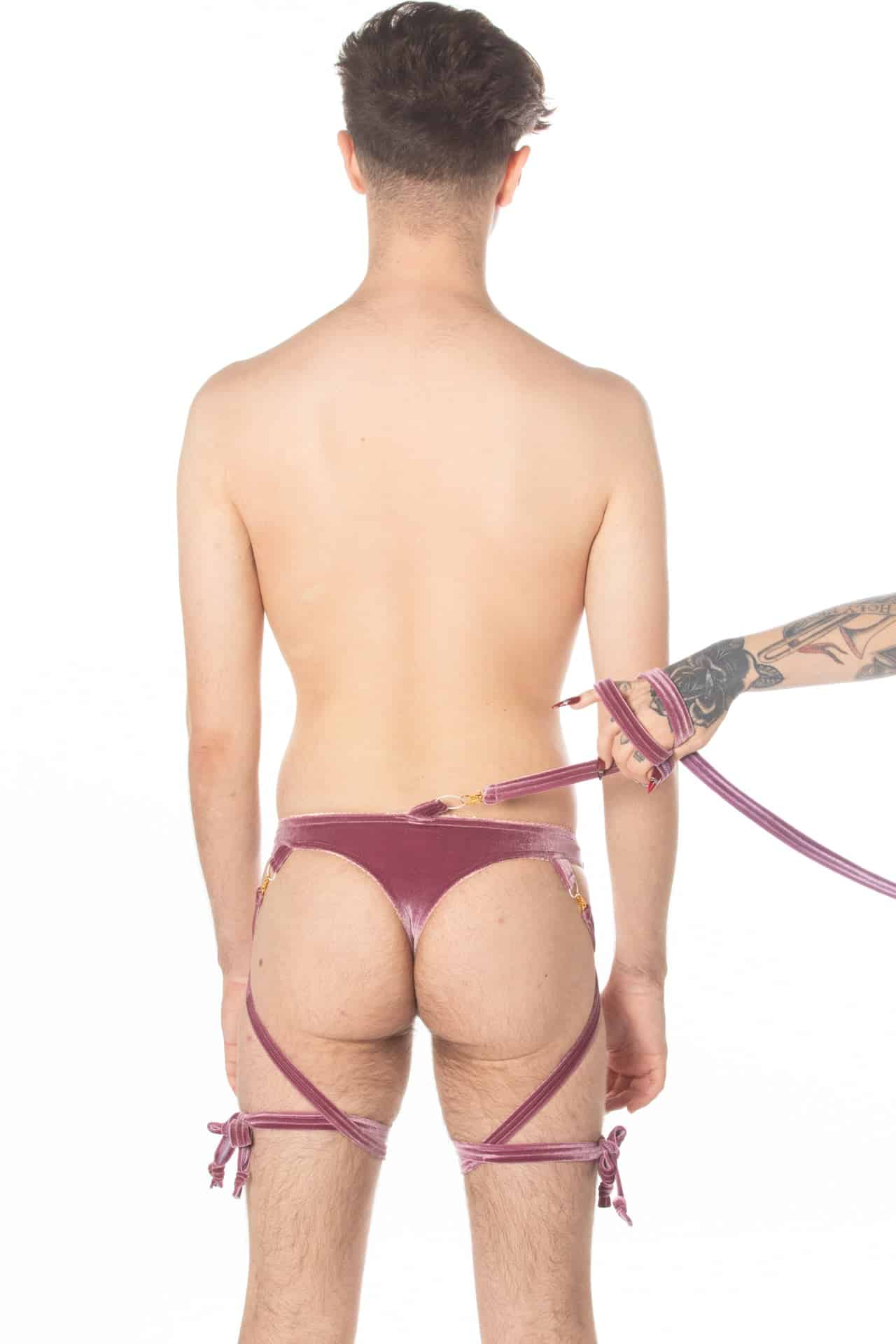 Zander04-10-24Studio-26 Velvet Pirouette Harness Jock