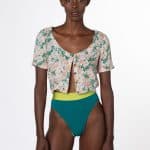 Monstera High Waisted Cheeky Swim Bottom