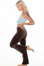 Velvet flare pant