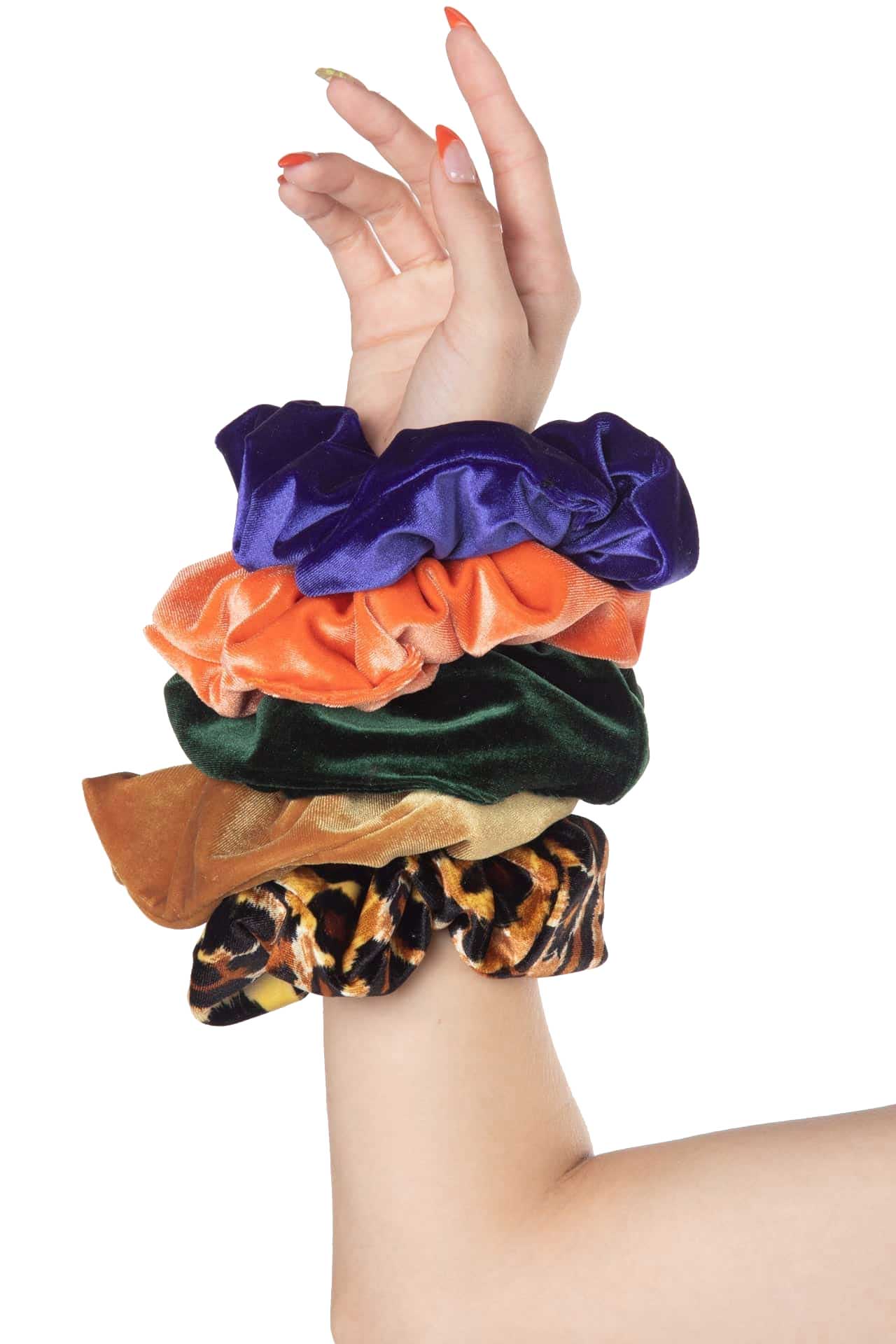 Mix N' Match Velvet Scrunchie Pack